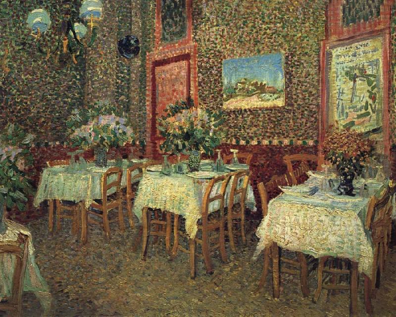 Vincent Van Gogh L-Interieur d un Restaurant china oil painting image